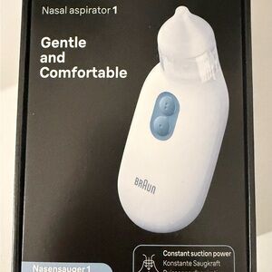 Braun White Nasal Aspirator for Kids